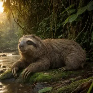 Capybara + Sloth