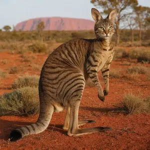 Cat + Kangaroo