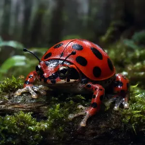 Frog + Ladybug
