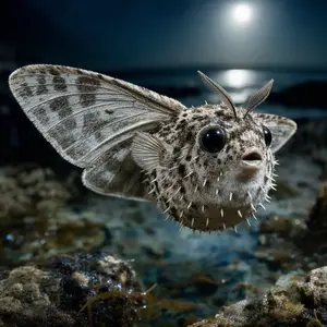 Moth + Pufferfish