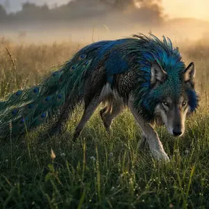 Peacock + Wolf